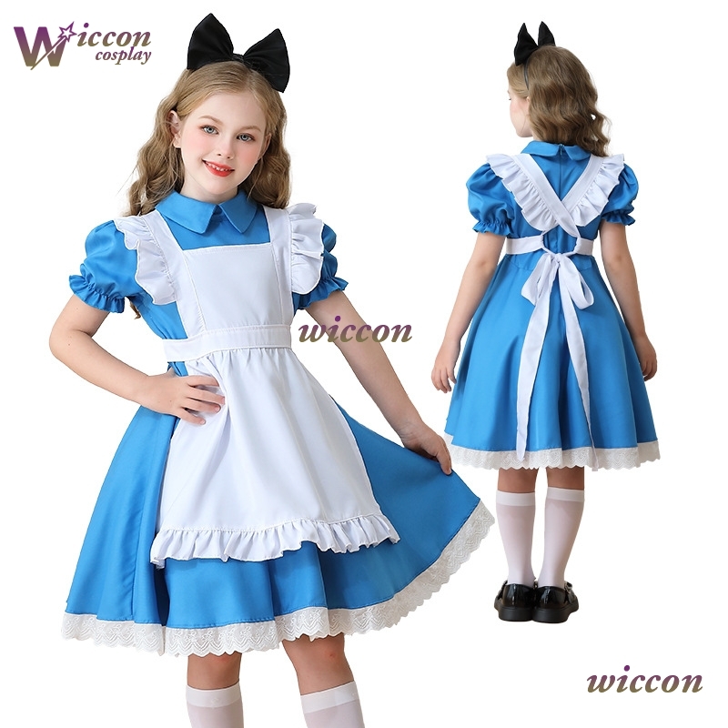 Party Games Alice In Wonderland - Ynot Dziecięca Sukienka Kostiumowa dla Dziewczynek