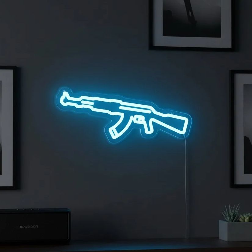 Party Games Switch 1 - Neon AK Shape - Zasilany przez