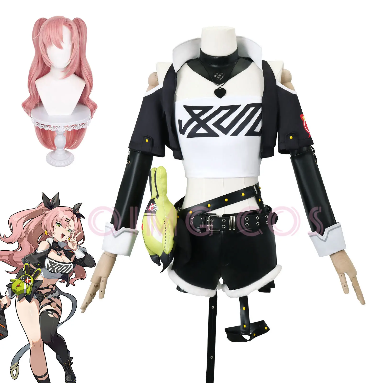 Party Games Kit - Kostium Cosplay Nicole Demara Zenless Zone