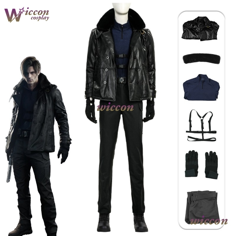 Party Games Kit - Kostium Cosplay Requiem Resident Evil Leon·S·Kennedy,