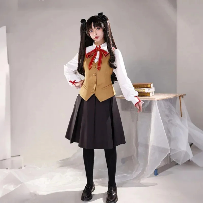 Party Games Girls Night - Kostium Cosplay Tohsaka Rin z gry