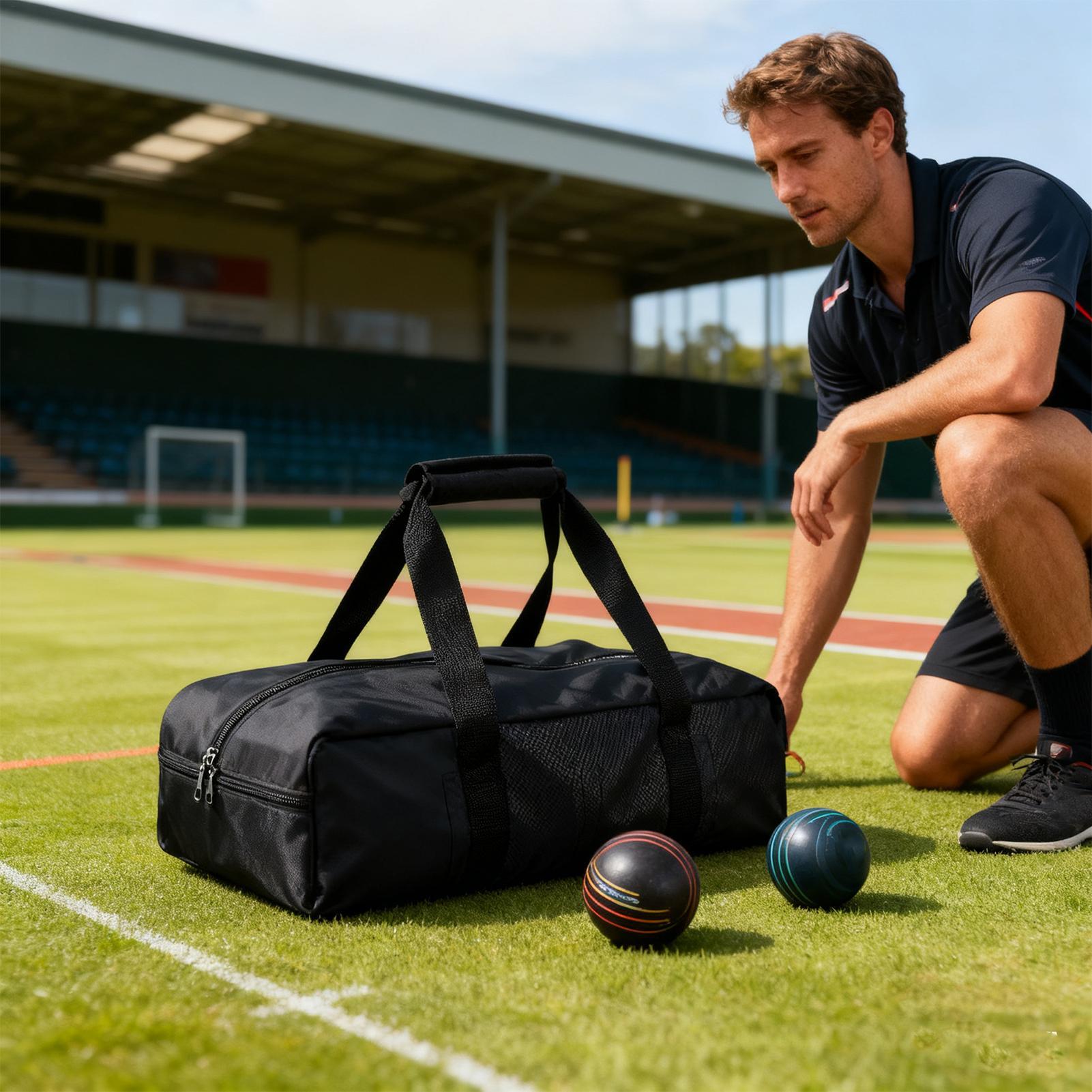 Bocce Ball Lawn - Wodoodporna torba na piłki sportowe z