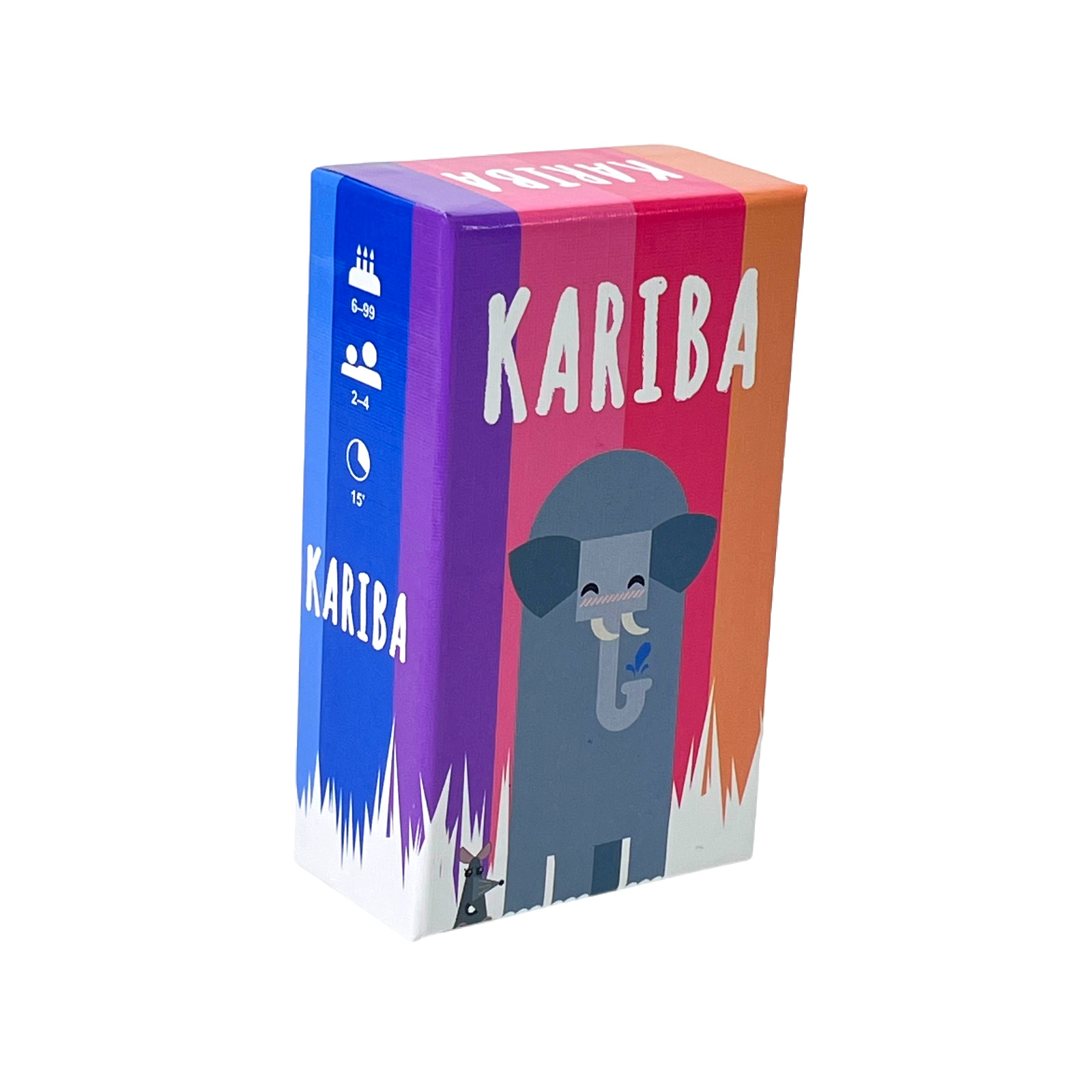 Party Games Simple - Gra planszowa KARIBA: Przenośna, mała gra