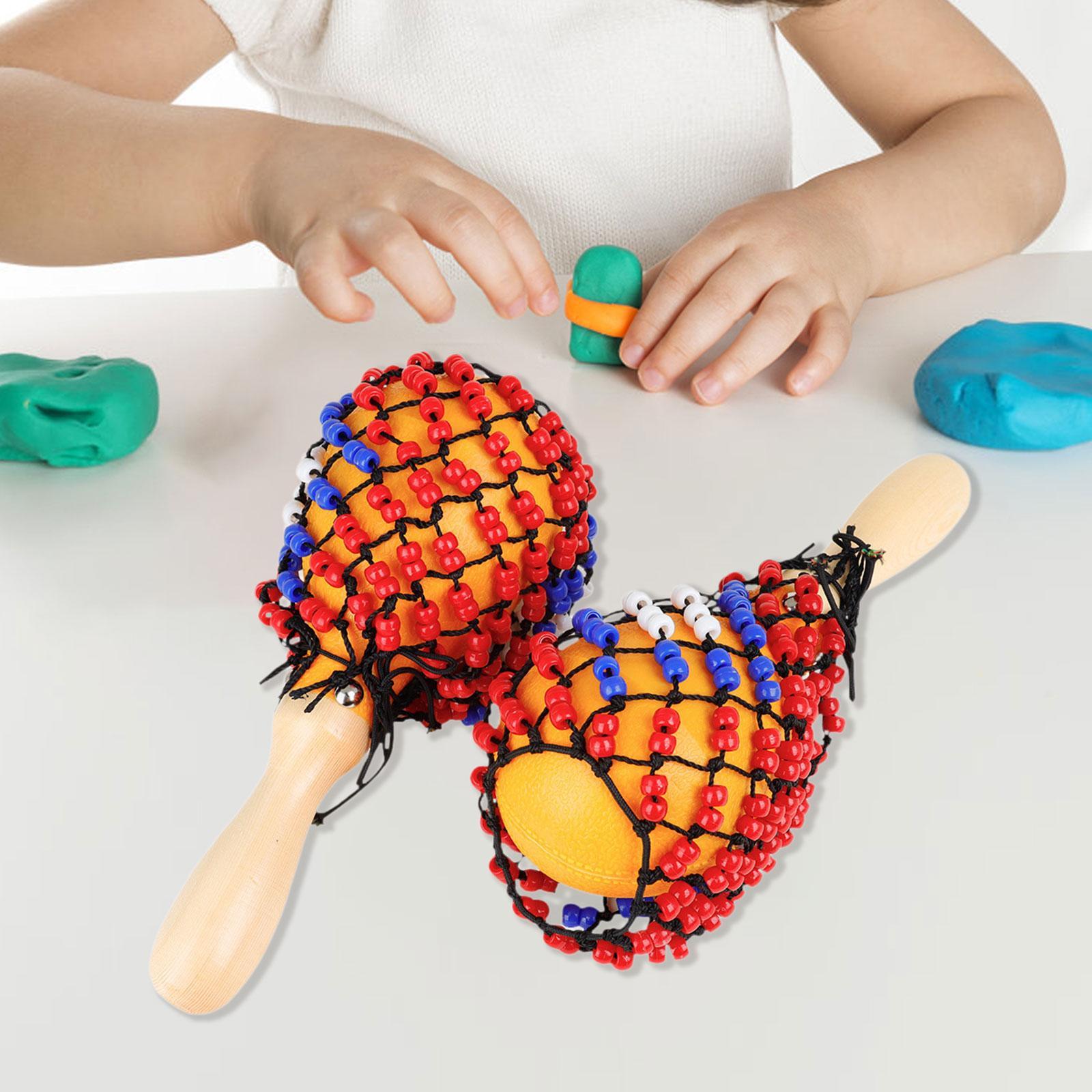 2x Drewniane marakasy, instrum – Party Games Easy Kids recenzja i cena