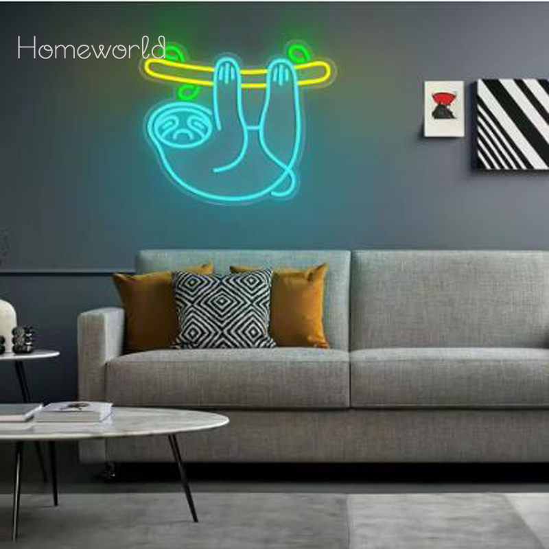 Leniwiec LED Neon Light znak p – Party Games Switch 1 recenzja i cena