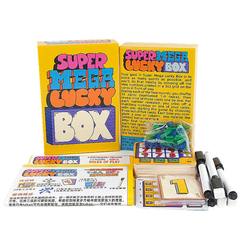 Super Mega Lucky Box Gra Plans – Party Family Games recenzja i cena