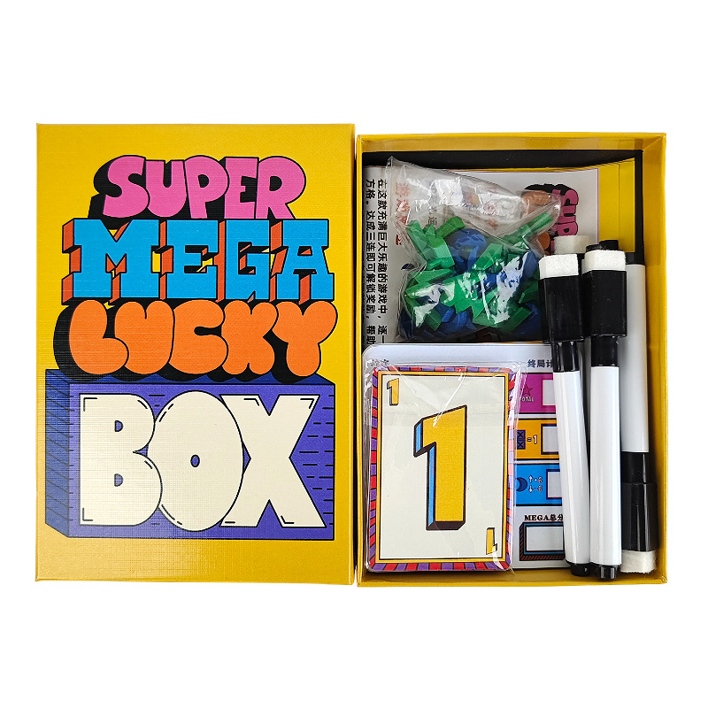 Super Mega Lucky Box Gra Plans – Party Family Games recenzja i cena