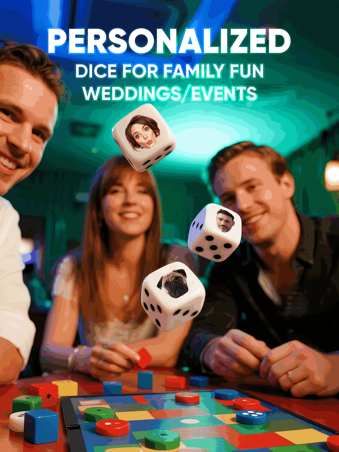 Kostki z własnym zdjęciem, per – Party Family Games recenzja i cena
