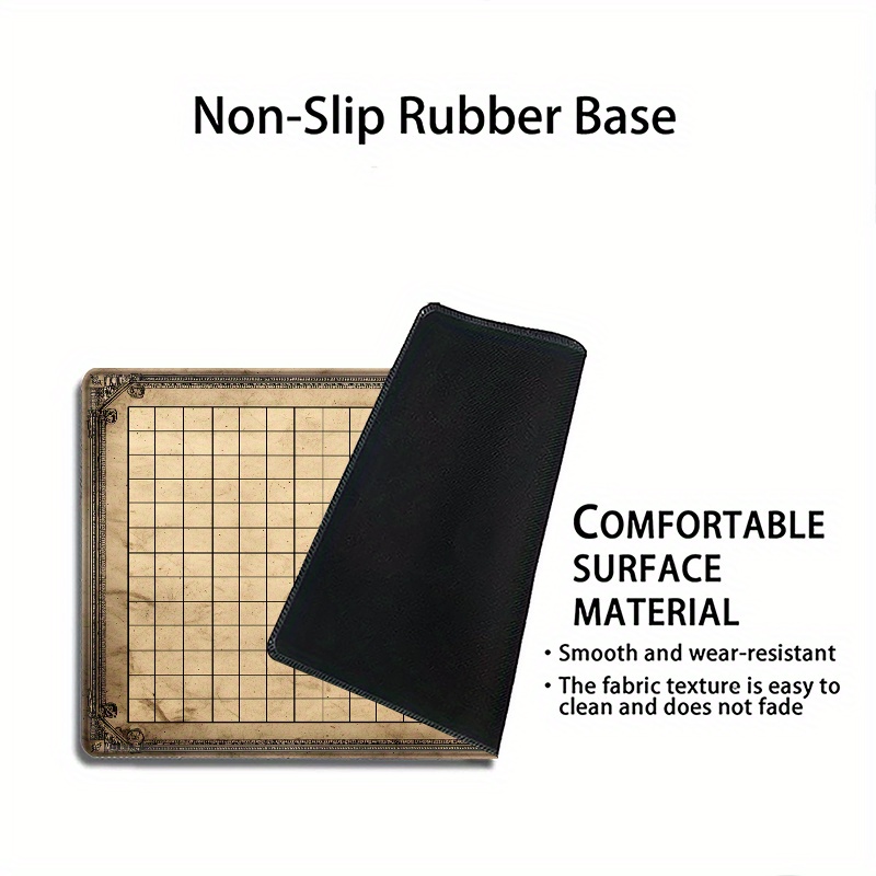 Vintage Grid Tabletop Game Mat – Party Games Simple recenzja i cena