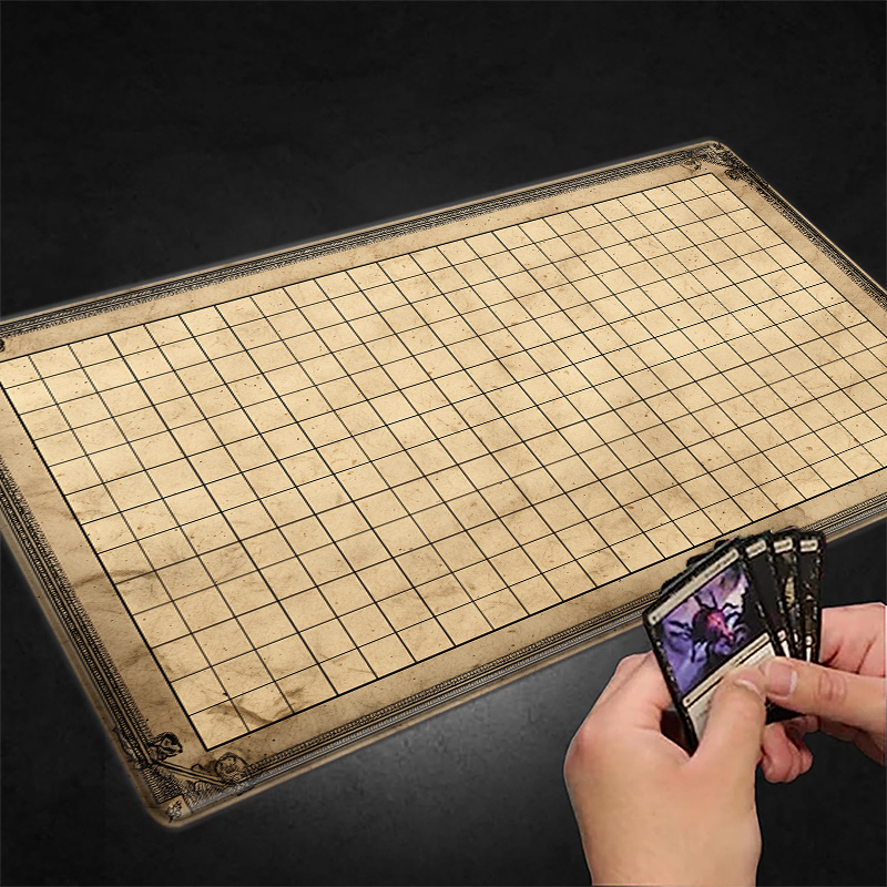 Vintage Grid Tabletop Game Mat – Party Games Simple recenzja i cena
