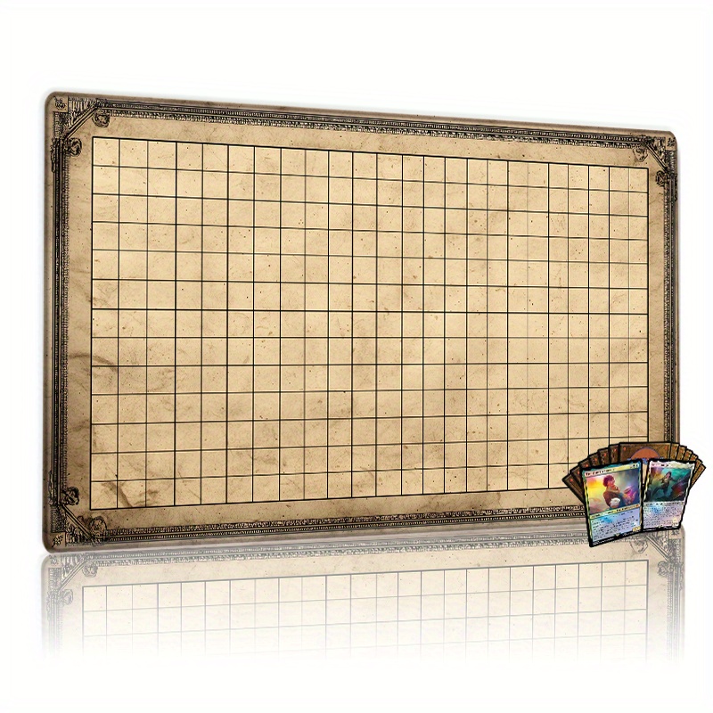 Vintage Grid Tabletop Game Mat – Party Games Simple recenzja i cena