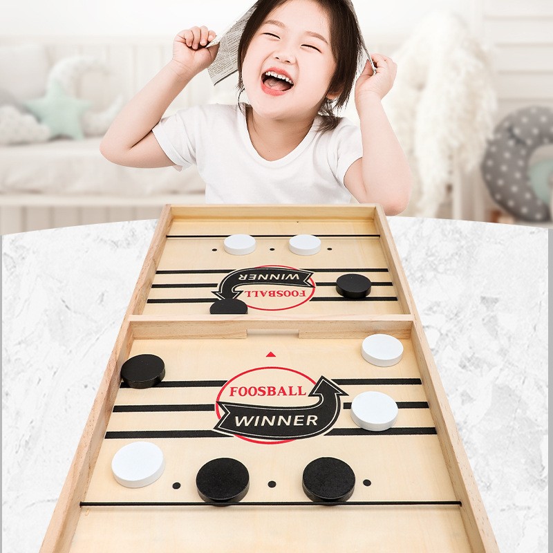 Drewniana gra planszowa 2w1: h – Party Family Games recenzja i cena