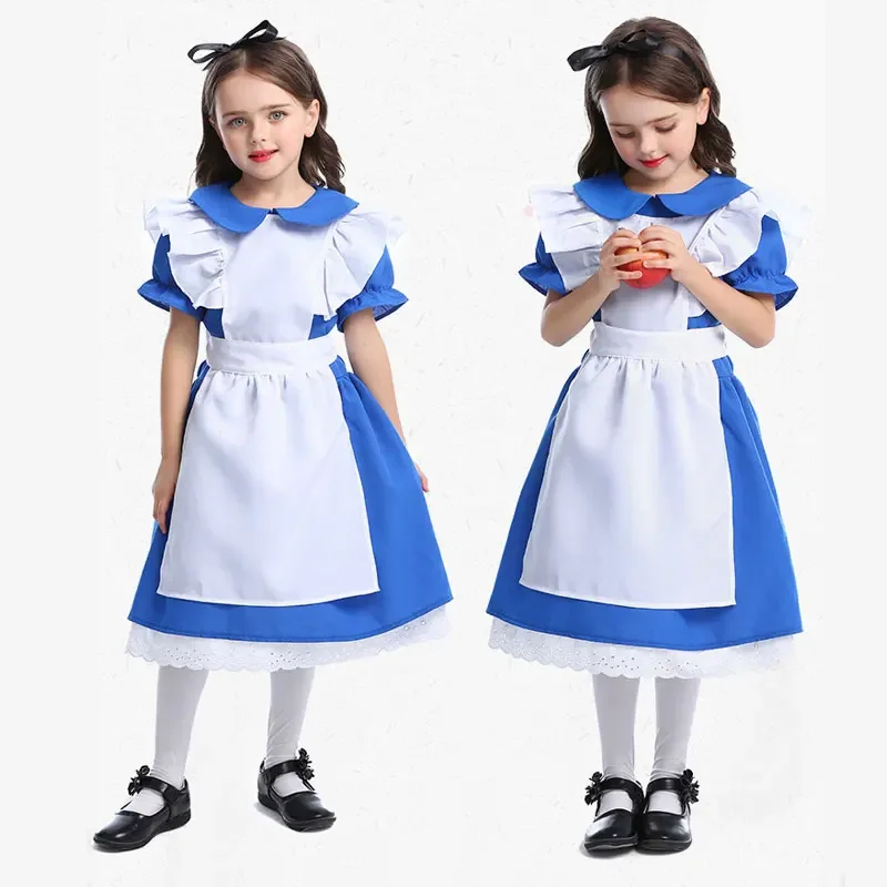 ⭕️ ⭐️ ⭕️   Niebieska sukienka  – Party Games Alice In Wonderland recenzja i cena