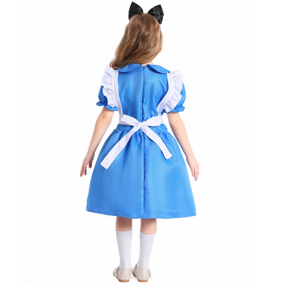 Dziewczęca niebieska sukienka  – Party Games Alice In Wonderland recenzja i cena