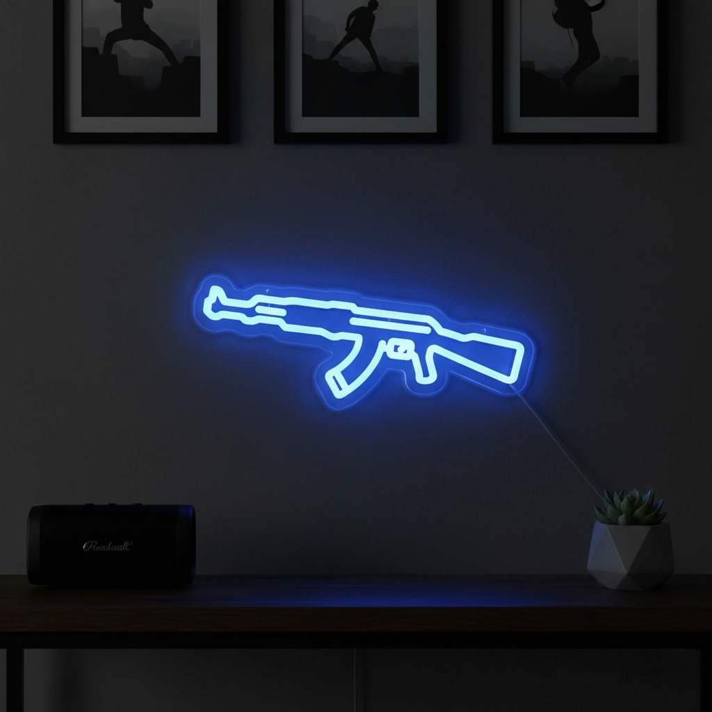 Neon AK Shape - Zasilany przez – Party Games Switch 1 recenzja i cena