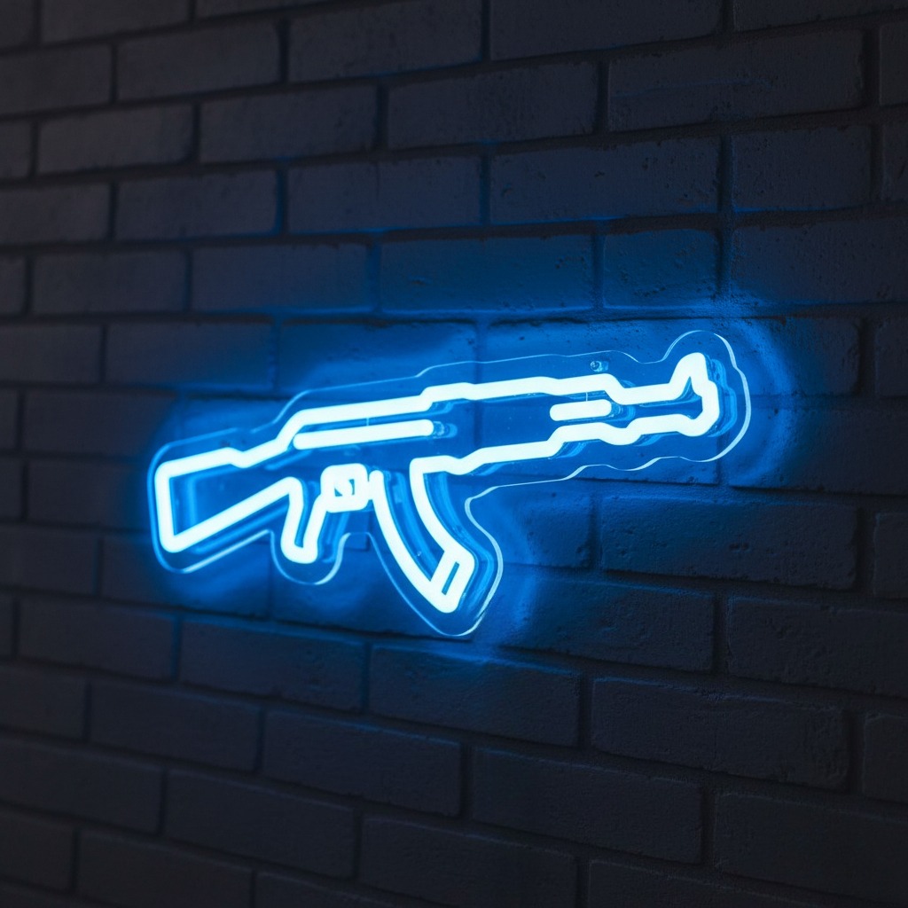 Neon AK Shape - Zasilany przez – Party Games Switch 1 recenzja i cena