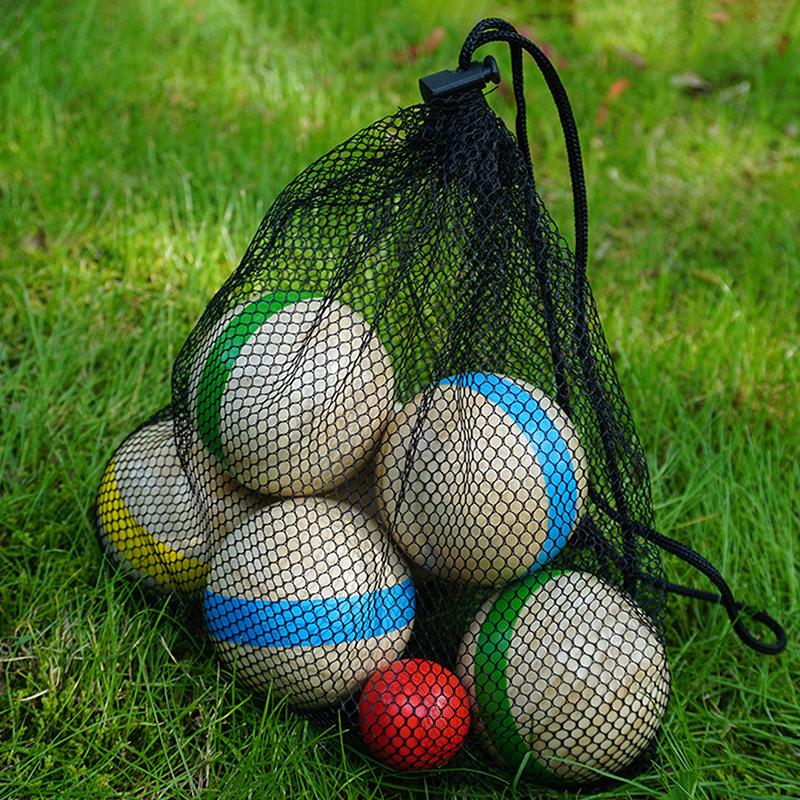 7 szt. Drewnianych kul do bocc – Bocce Ball Lawn recenzja i cena