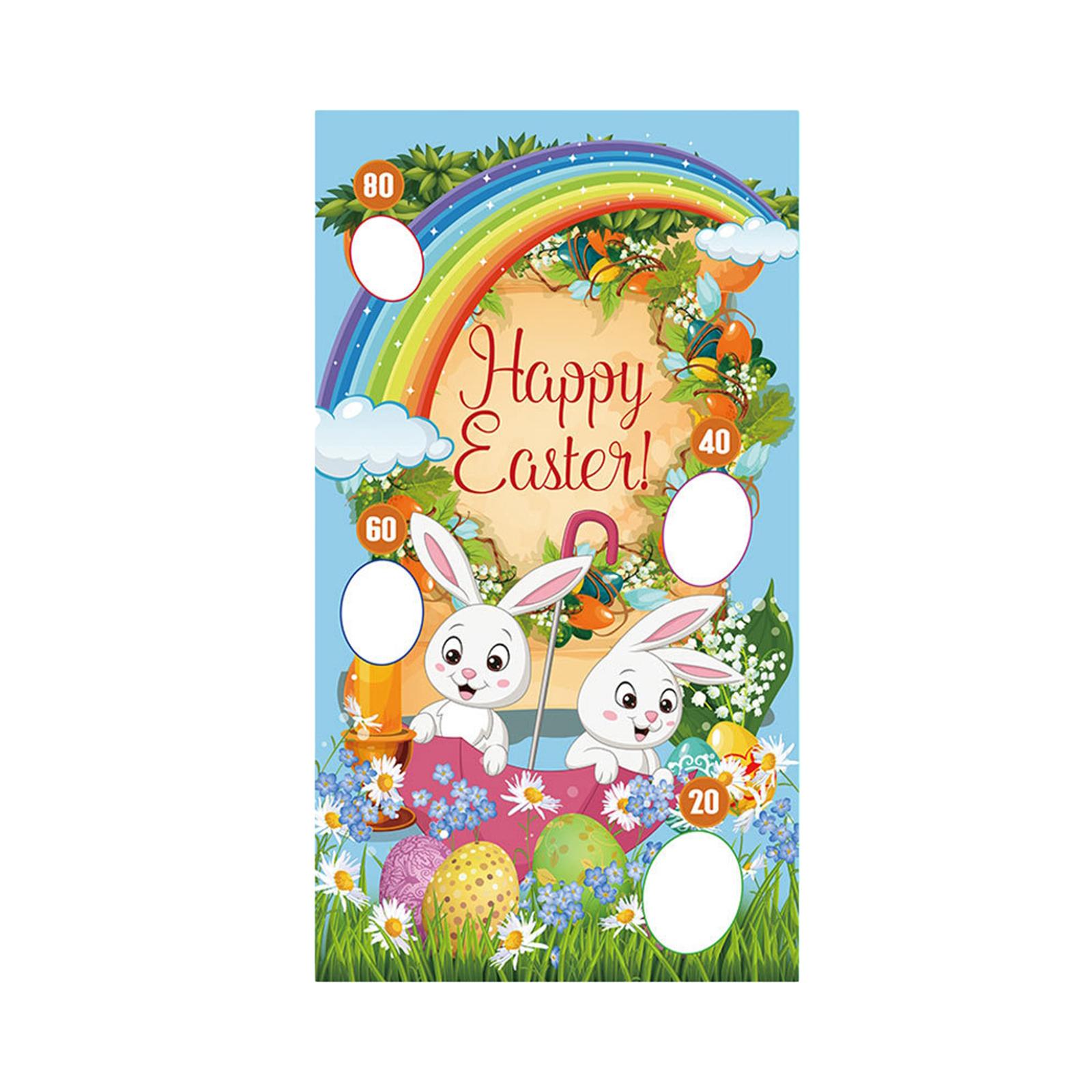 Gra w rzucanie, baner dekoracy – Party Games Easter For Family recenzja i cena