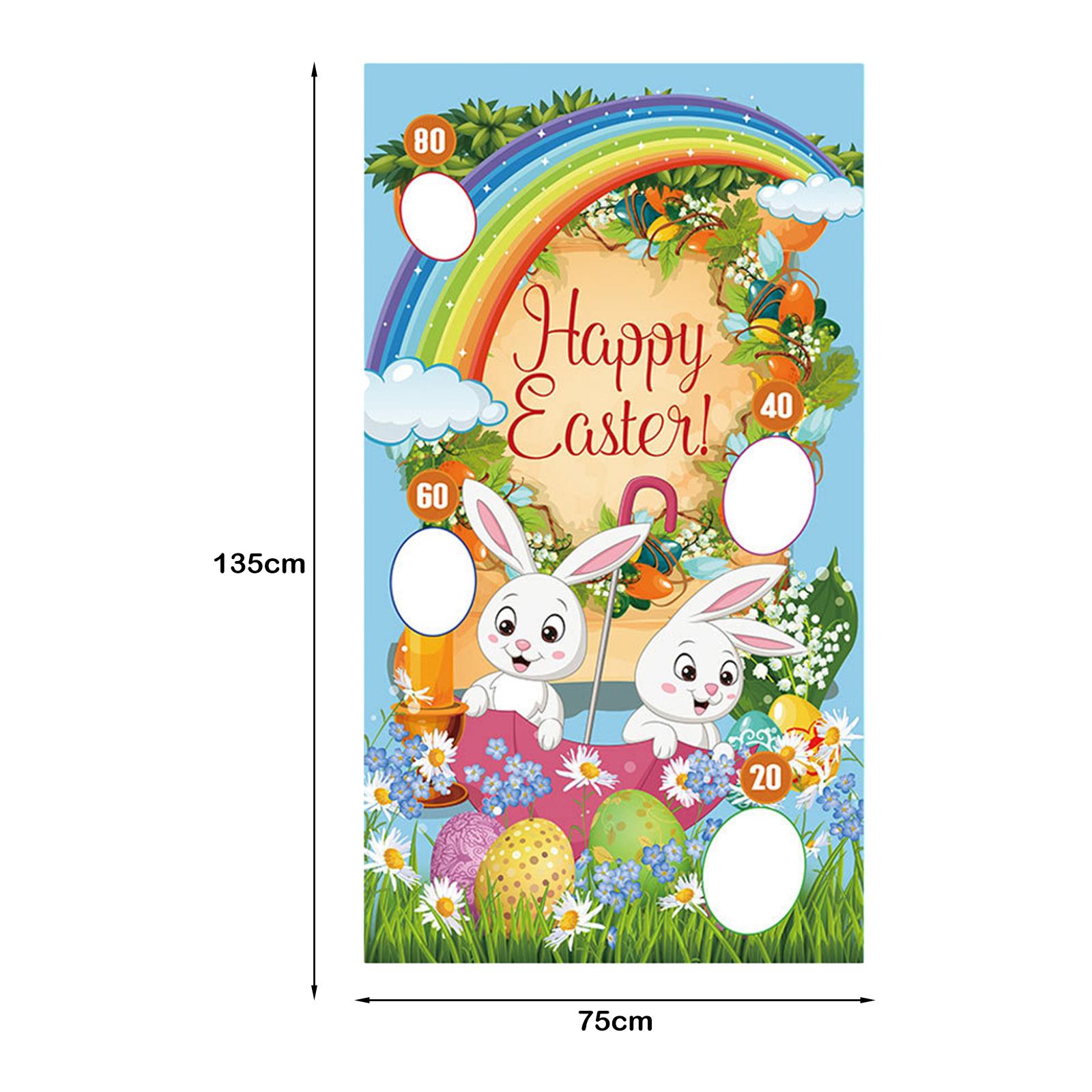 Gra w rzucanie, baner dekoracy – Party Games Easter For Family recenzja i cena