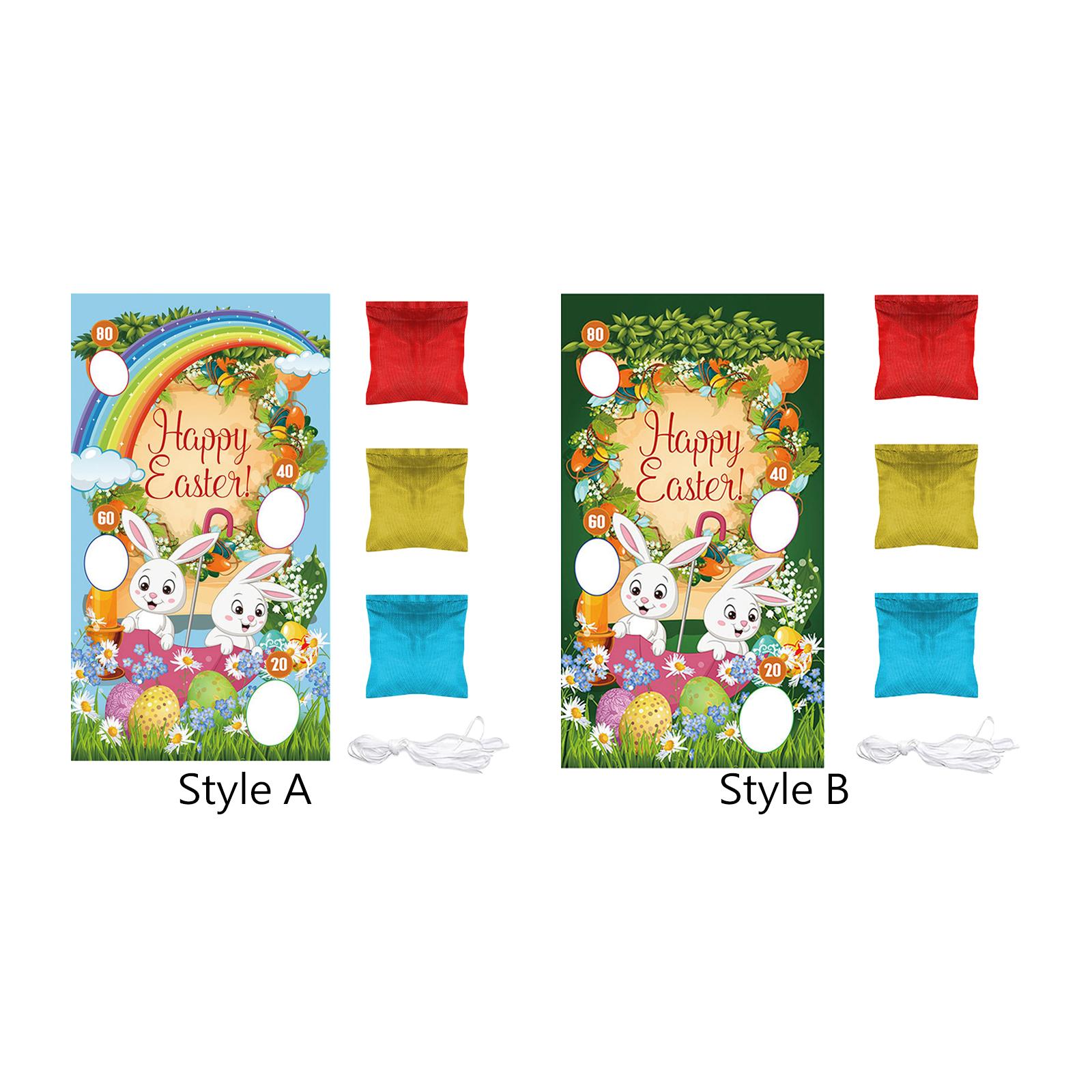 Gra w rzucanie, baner dekoracy – Party Games Easter For Family recenzja i cena