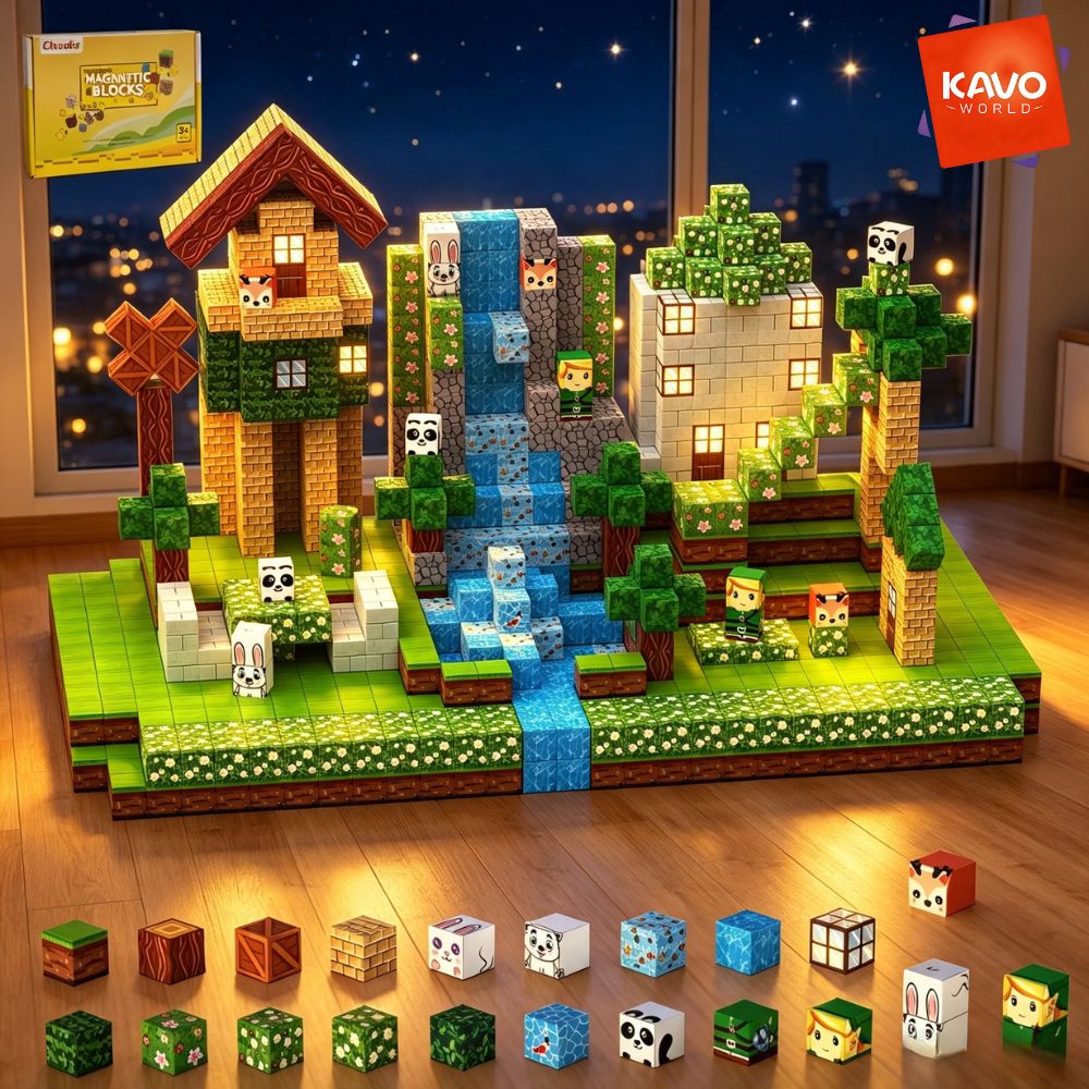 KAVOWORLD 150 szt. Magnetyczne – Party Games Easy Kids recenzja i cena