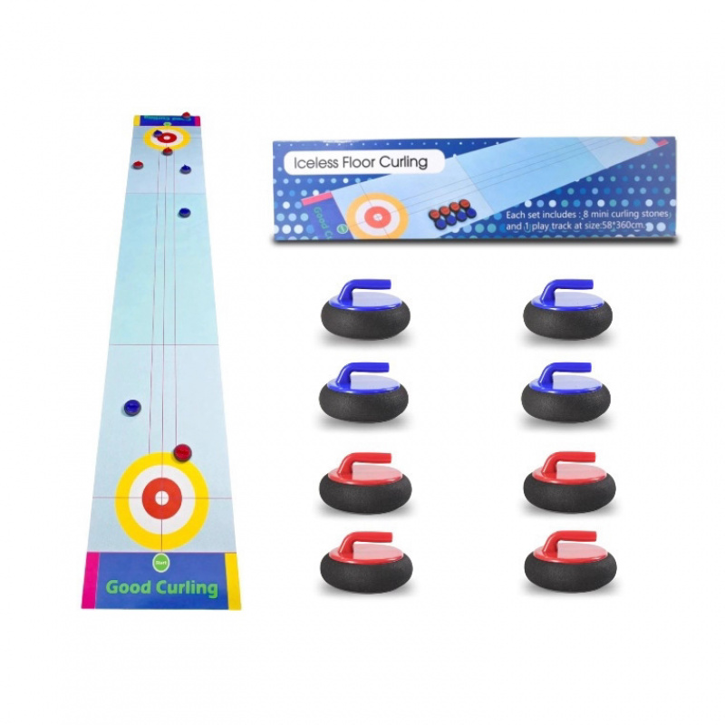 Zestaw do curlingu, gra stołow – Party Family Games recenzja i cena