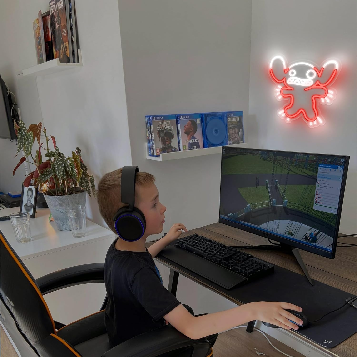 Neonowy znak LED Stitch, anime – Party Games Night recenzja i cena